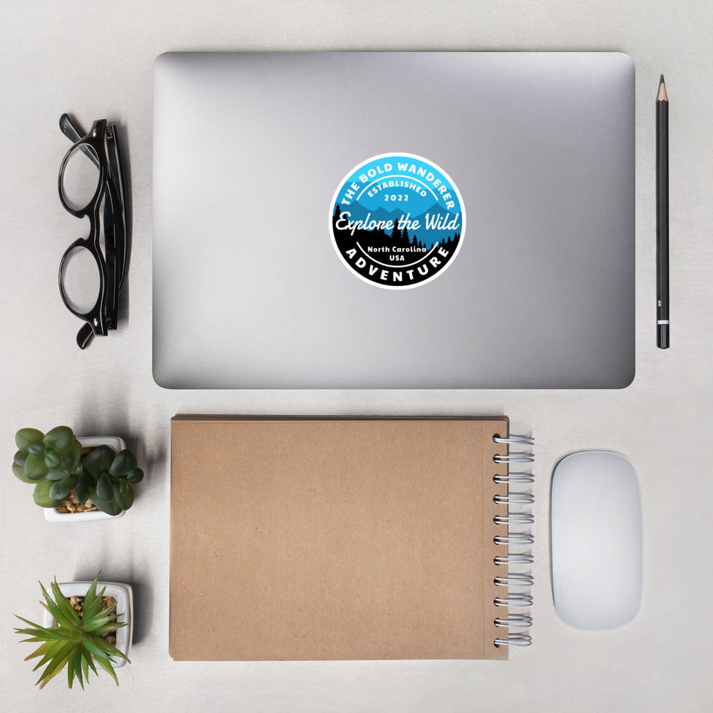 Bold Wanderer Explore Sticker