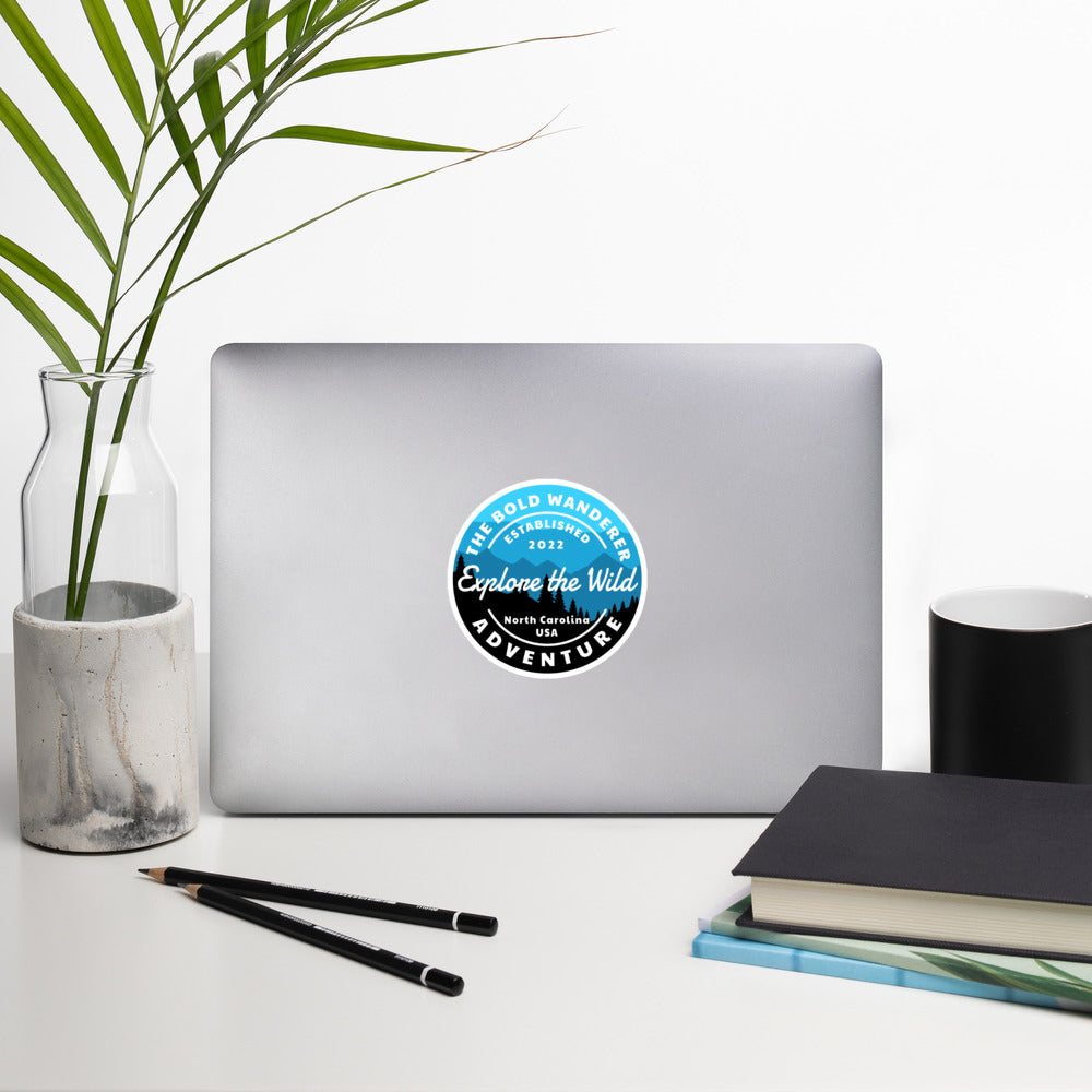 Bold Wanderer Explore Sticker