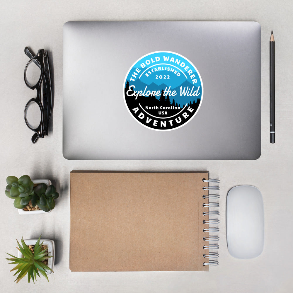 Bold Wanderer Explore Sticker