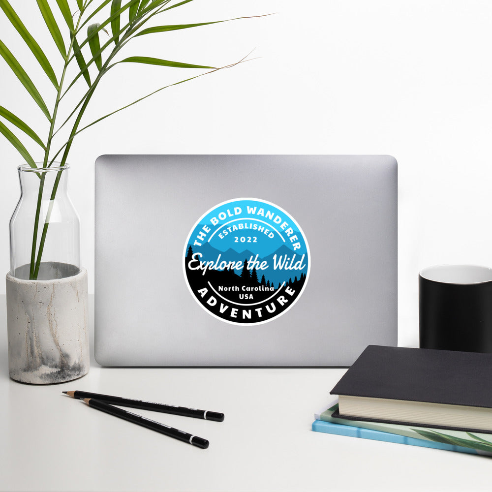 Bold Wanderer Explore Sticker