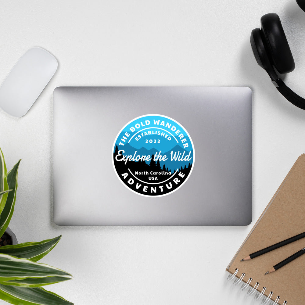 Bold Wanderer Explore Sticker