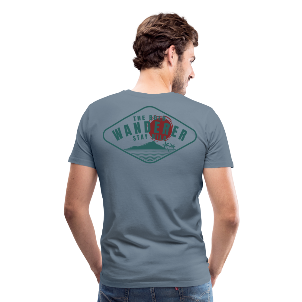 Paradise Wanderer T-Shirt - steel blue