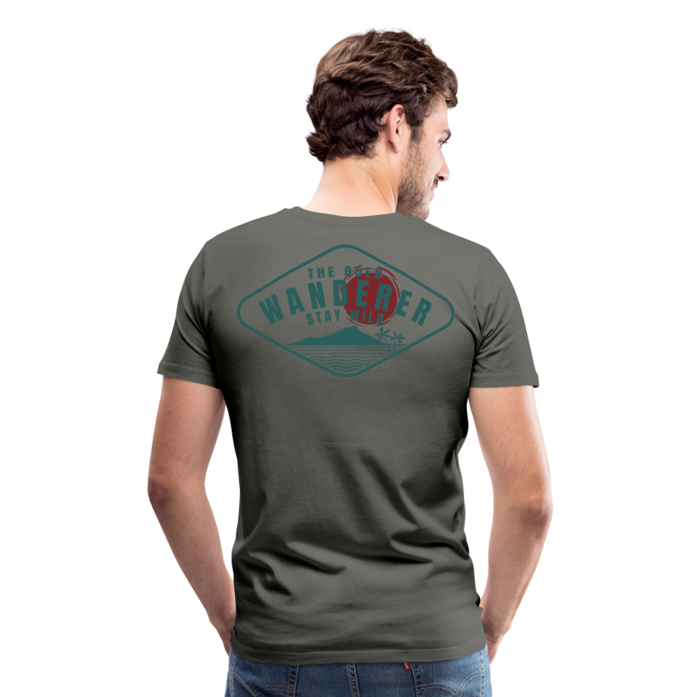 Paradise Wanderer T-Shirt - asphalt gray