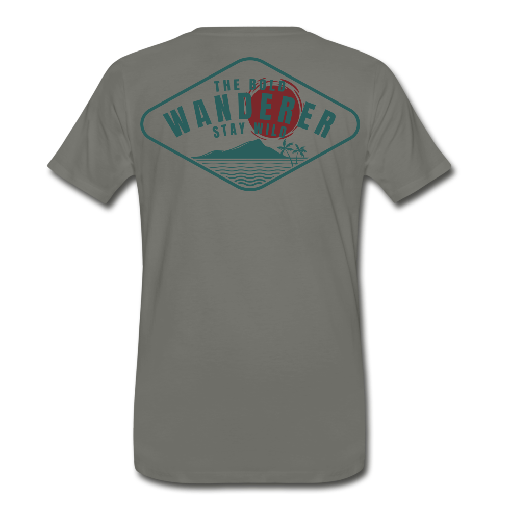 Paradise Wanderer T-Shirt - asphalt gray