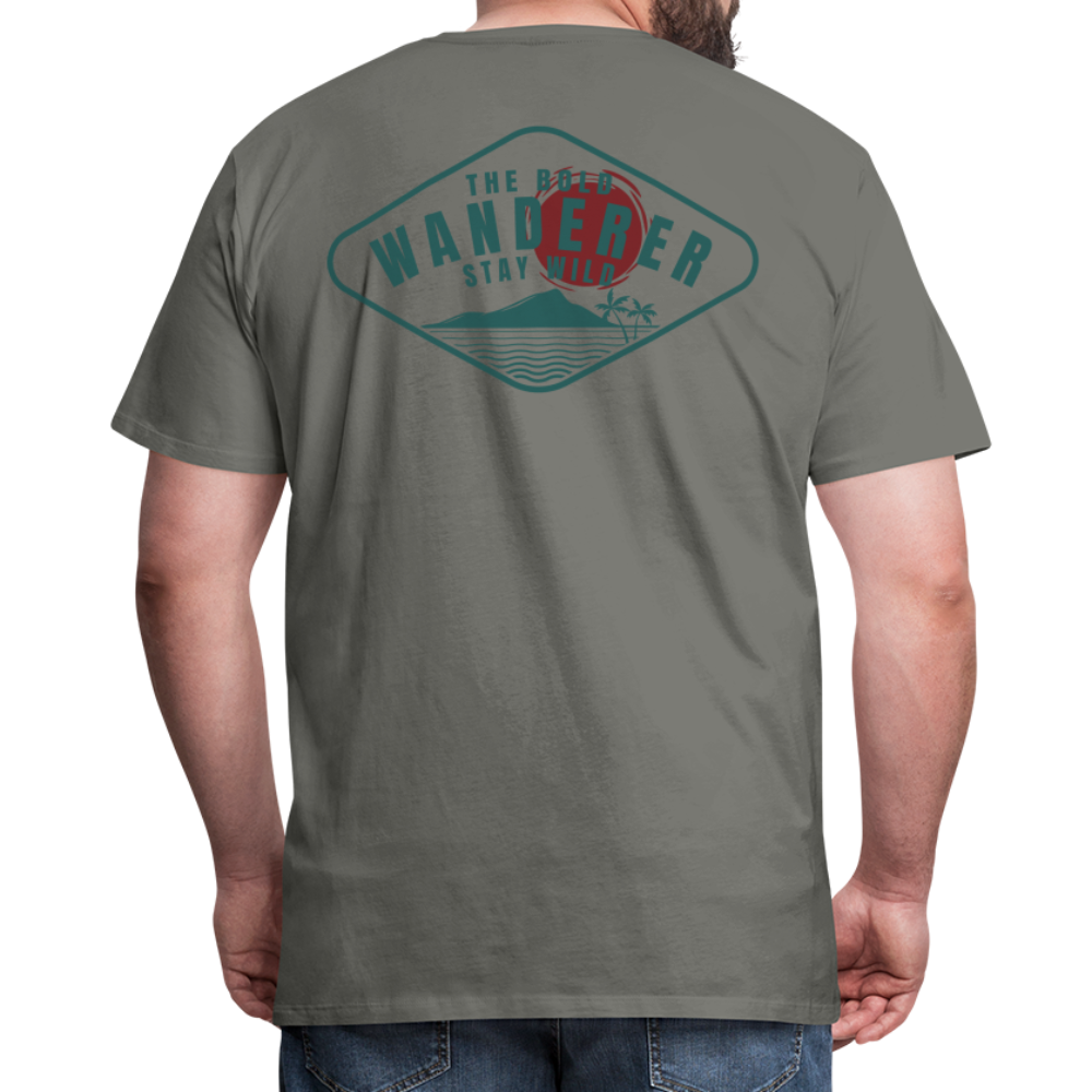 Paradise Wanderer T-Shirt - asphalt gray