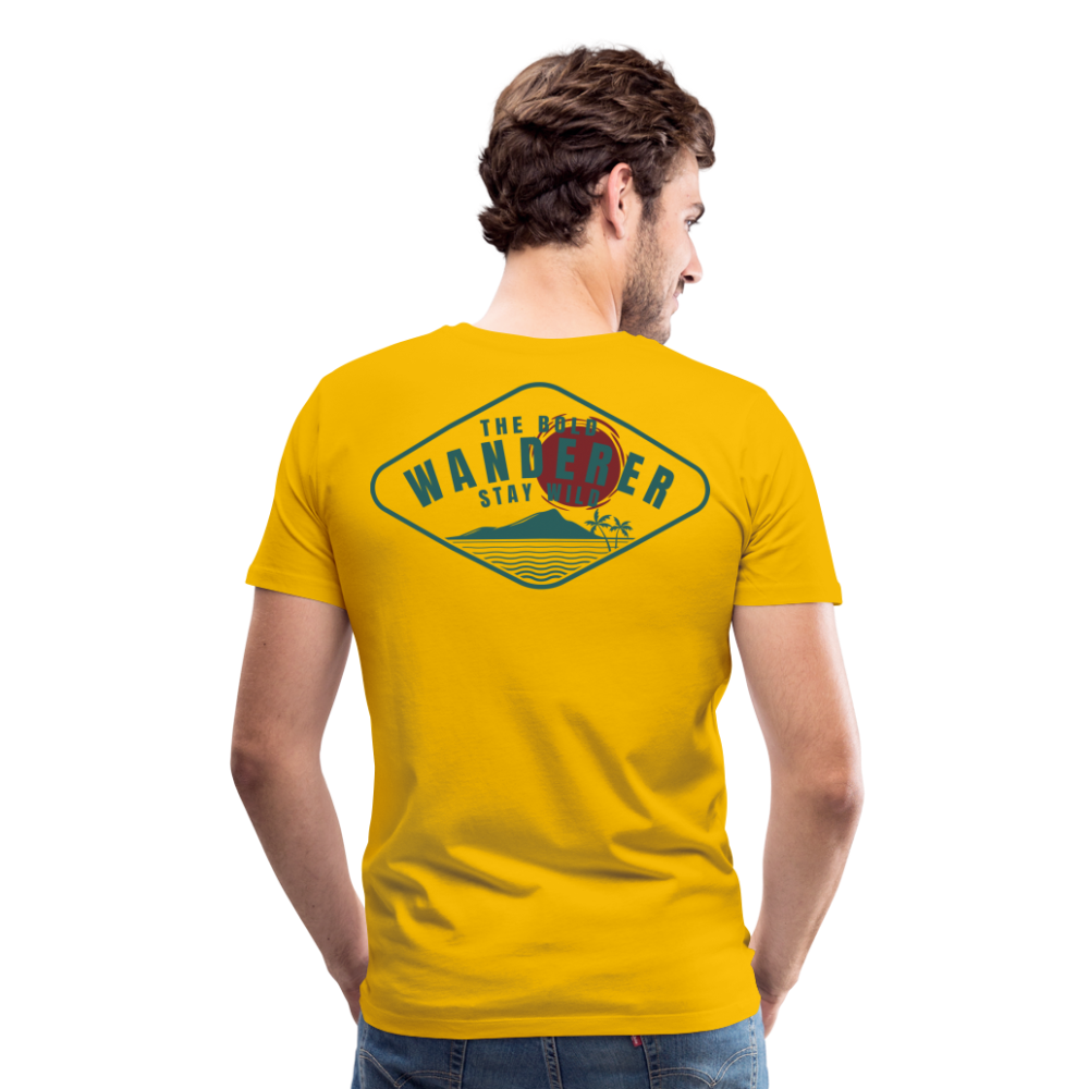 Paradise Wanderer T-Shirt - sun yellow