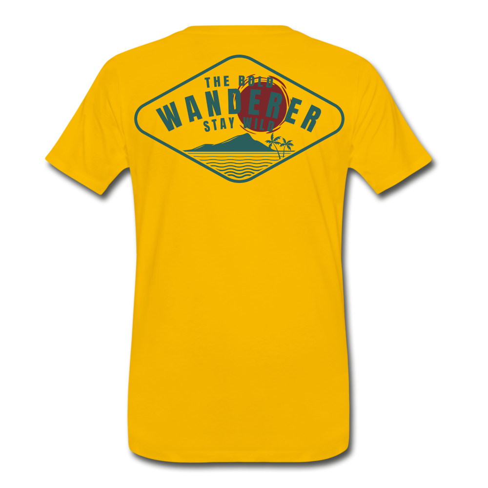 Paradise Wanderer T-Shirt - sun yellow