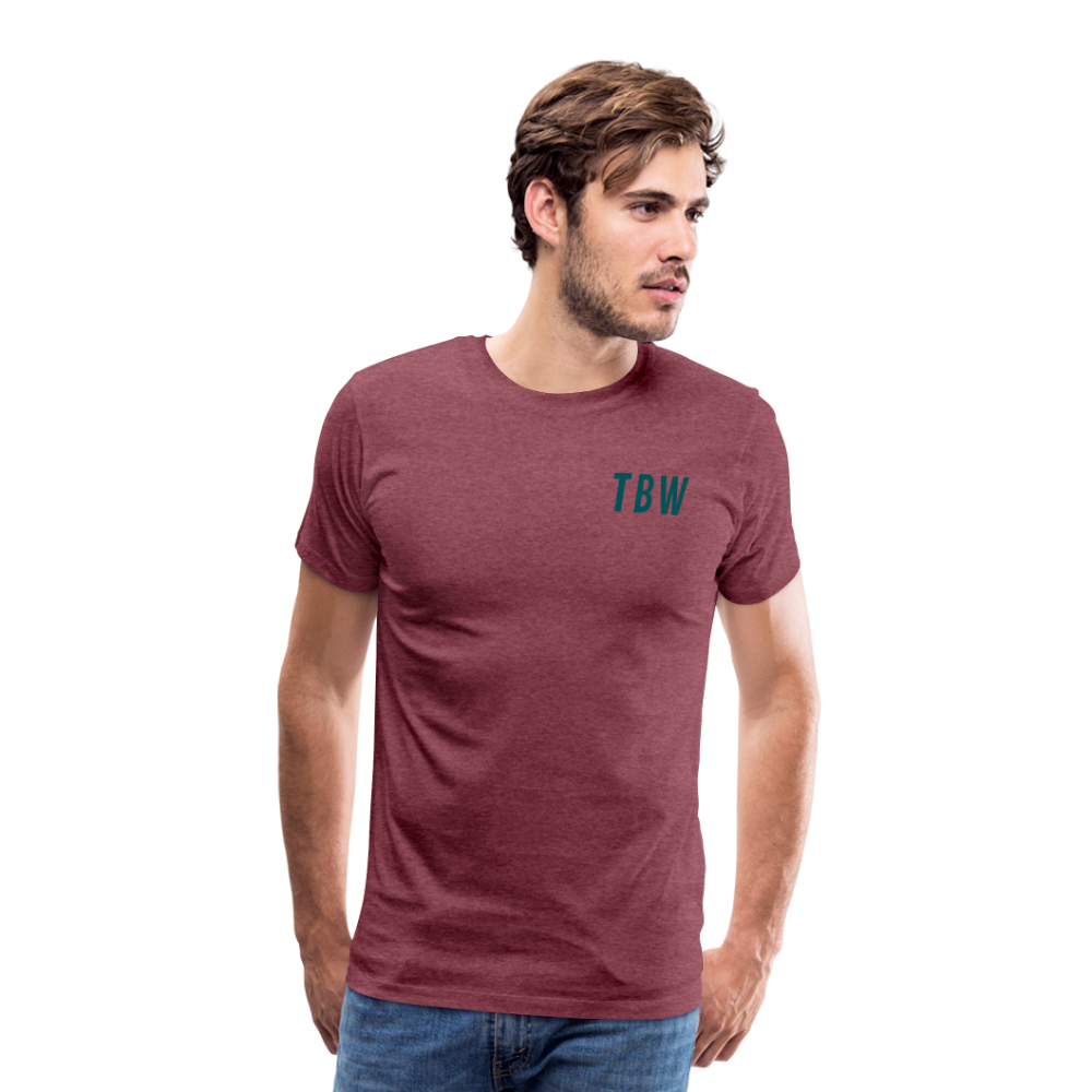 Paradise Wanderer T-Shirt - heather burgundy