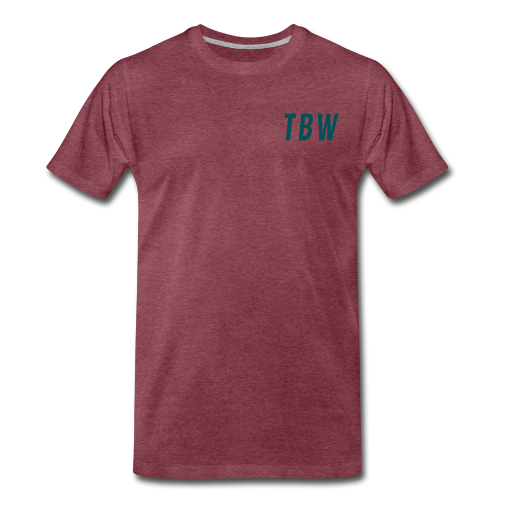 Paradise Wanderer T-Shirt - heather burgundy