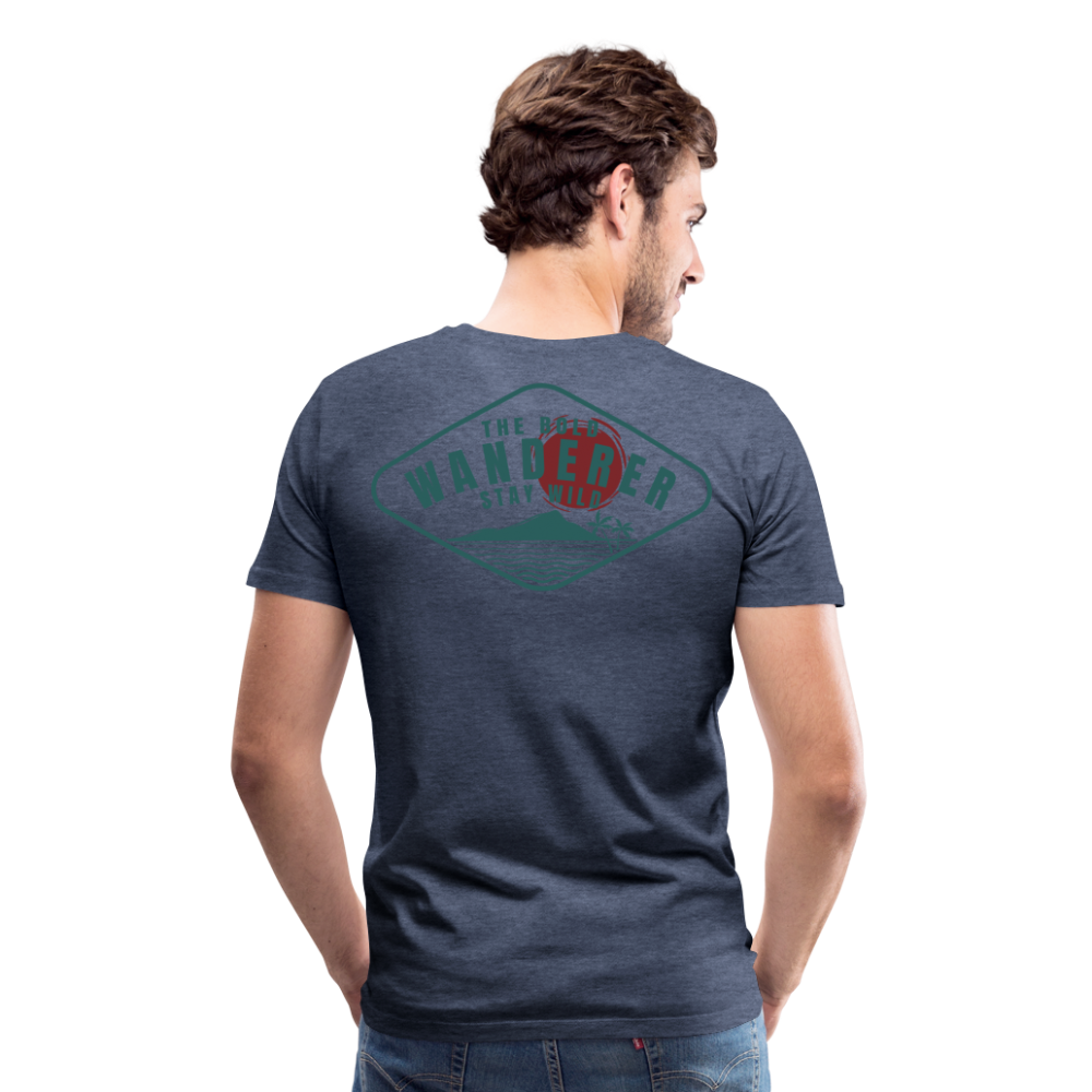 Paradise Wanderer T-Shirt - heather blue