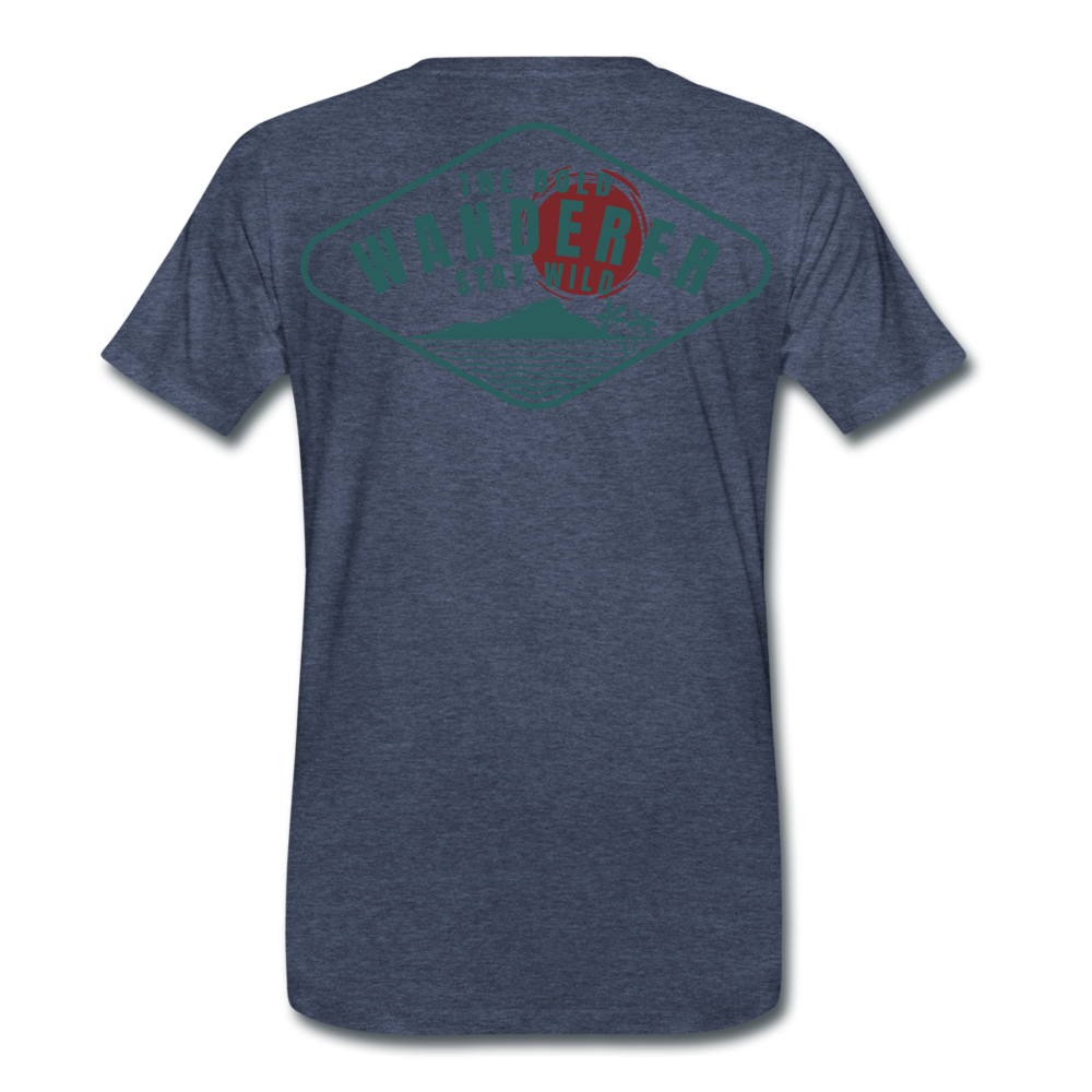 Paradise Wanderer T-Shirt - heather blue