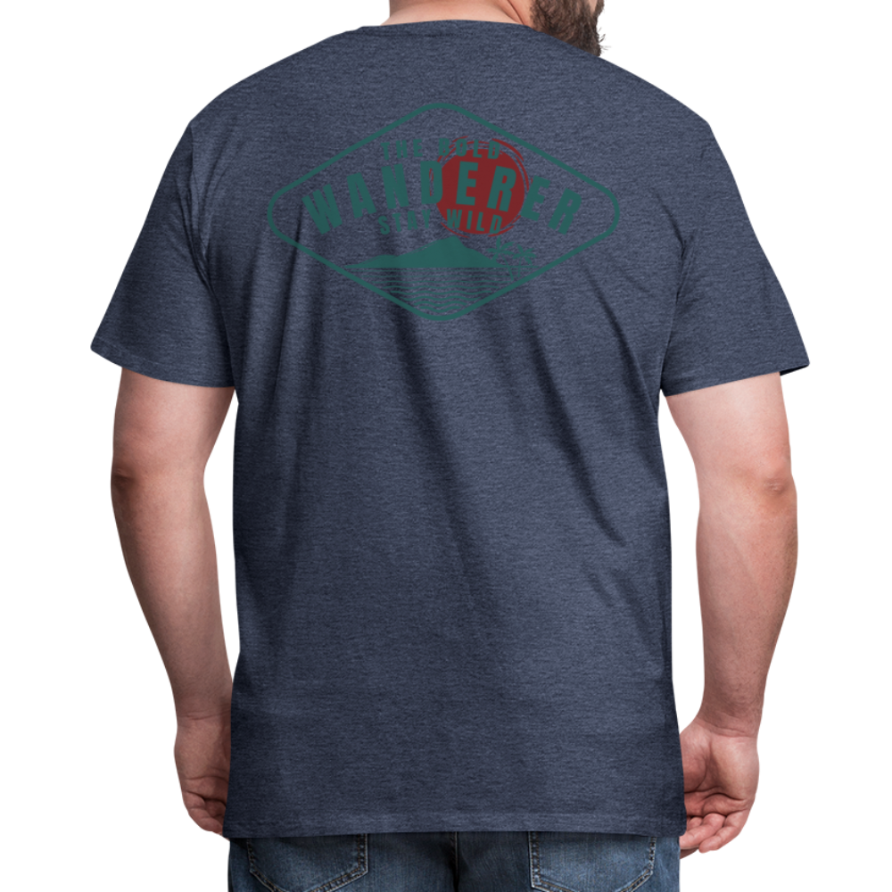 Paradise Wanderer T-Shirt - heather blue