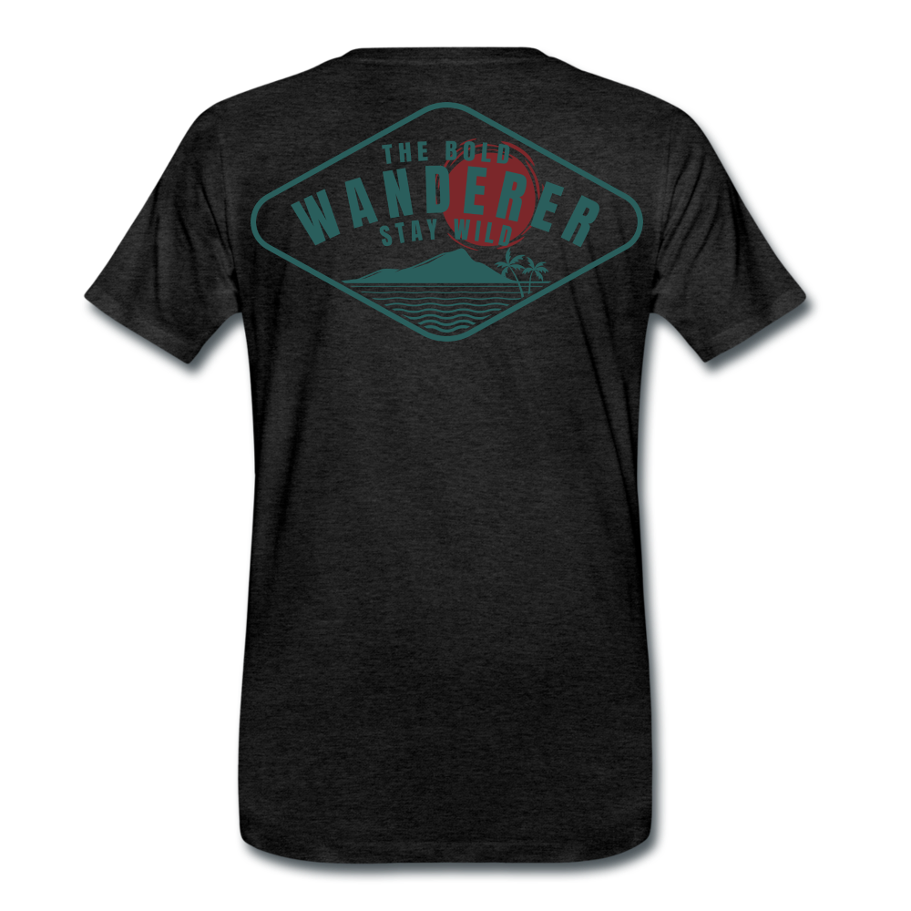 Paradise Wanderer T-Shirt - charcoal grey