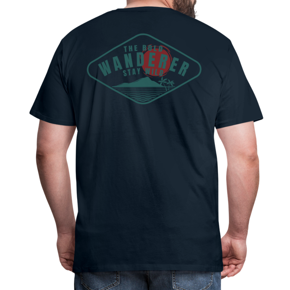 Paradise Wanderer T-Shirt - deep navy