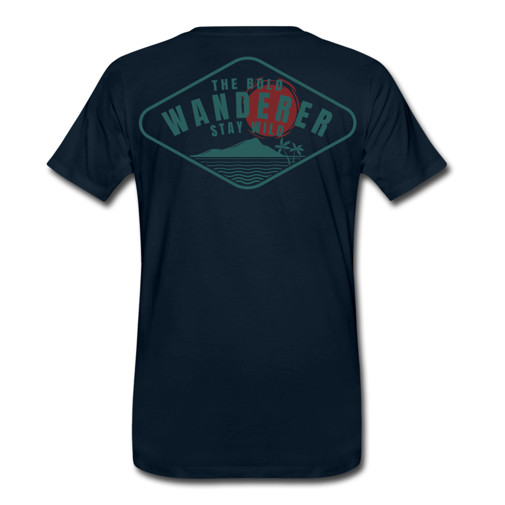 Paradise Wanderer T-Shirt - deep navy