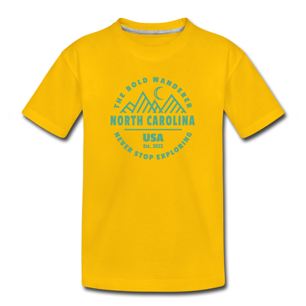 Kids' North Carolina Wanderer - sun yellow