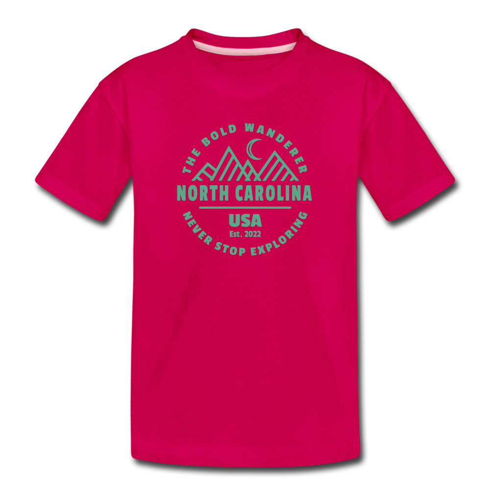 Kids' North Carolina Wanderer - dark pink