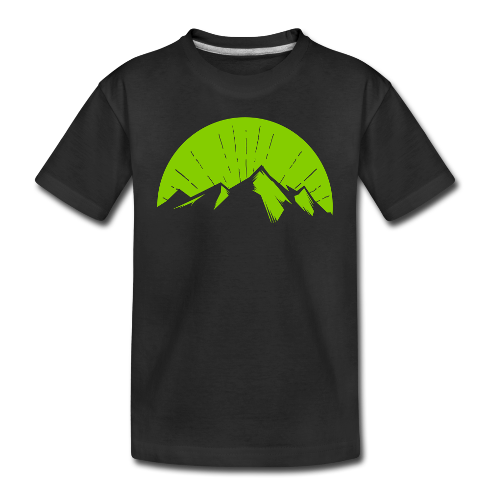 Kids' Mountain Shirt - black