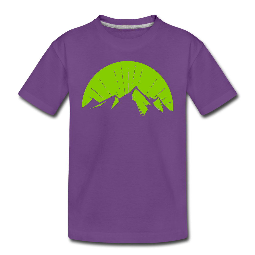 Kids' Mountain Shirt - purple