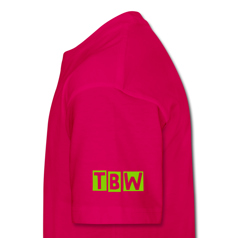 Kids' Mountain Shirt - dark pink