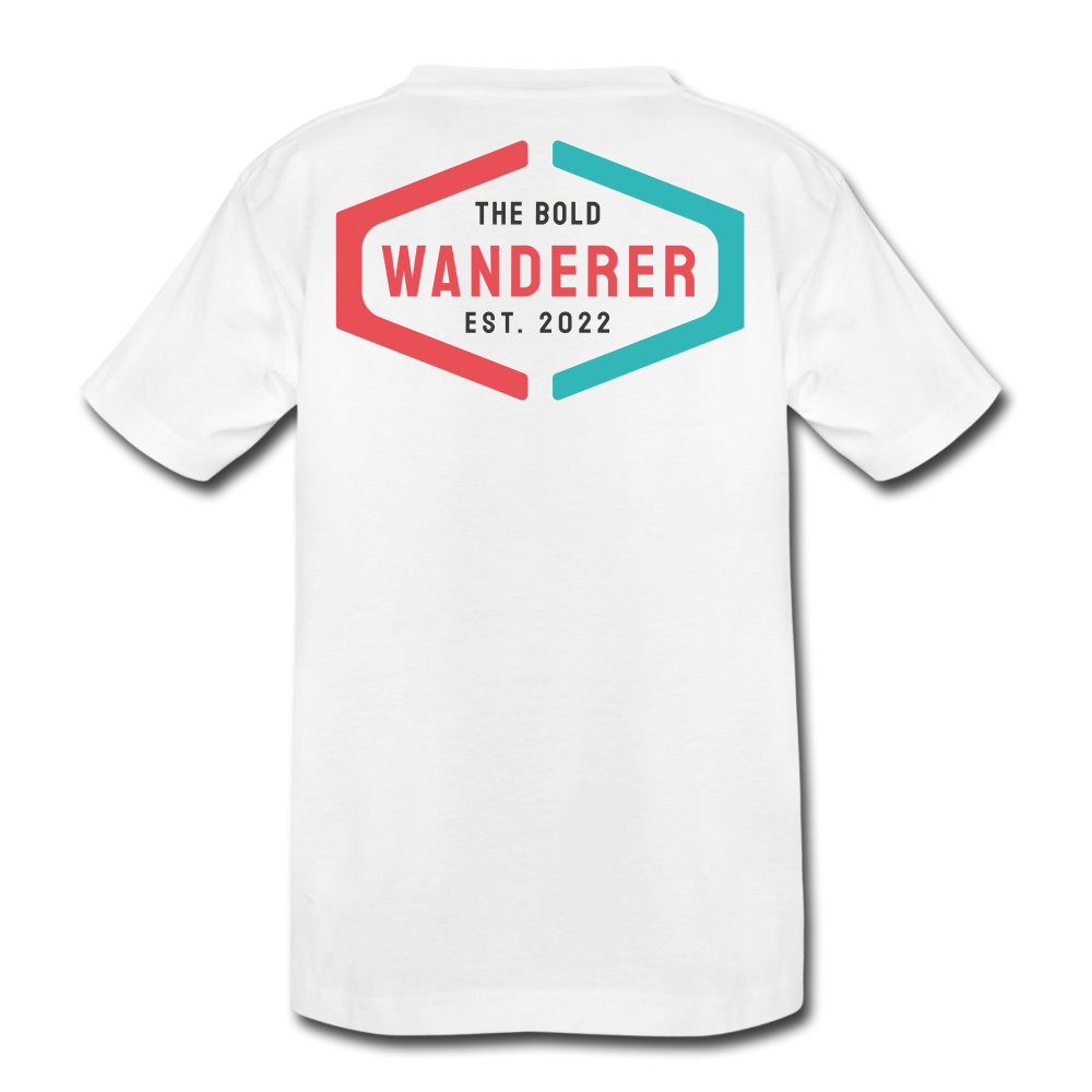 The Bold Wanderer - white