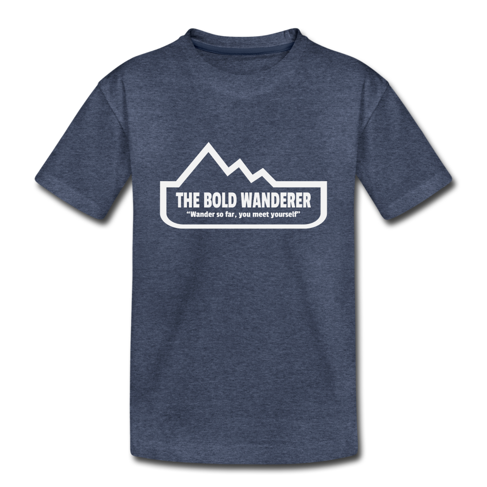 Toddler Bold T-Shirt - heather blue