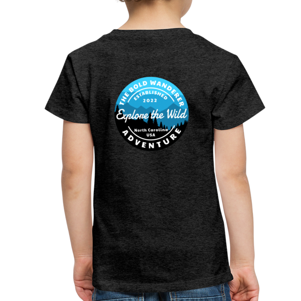 Toddler Explore T-Shirt - charcoal grey