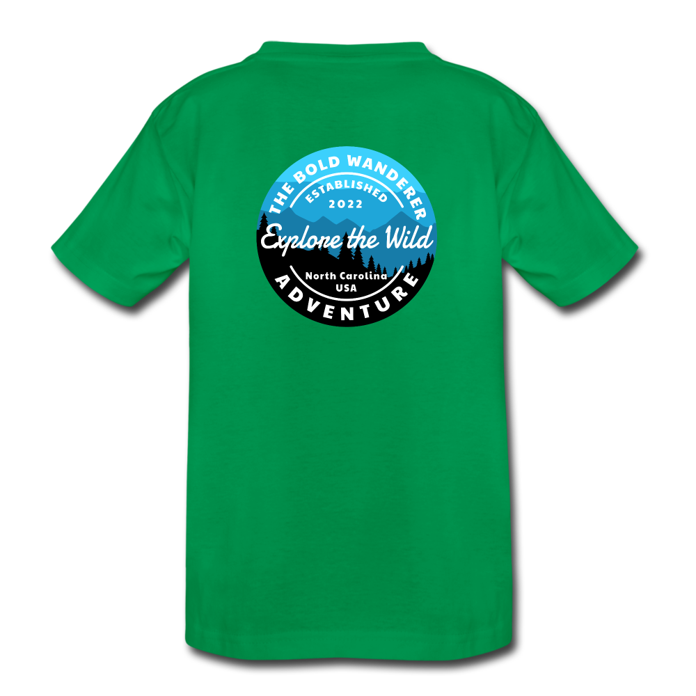 Toddler Explore T-Shirt - kelly green