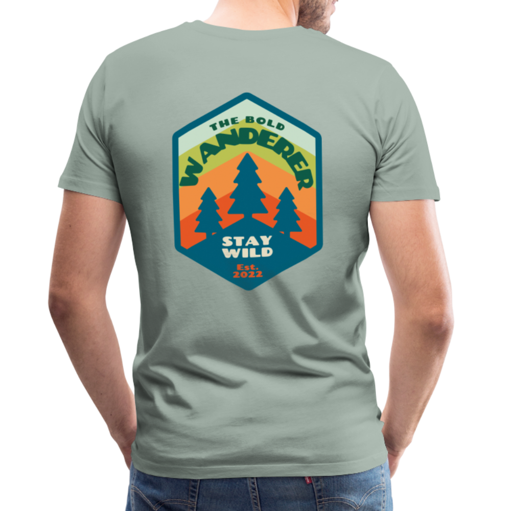 Men's Premium T-Shirt - steel green