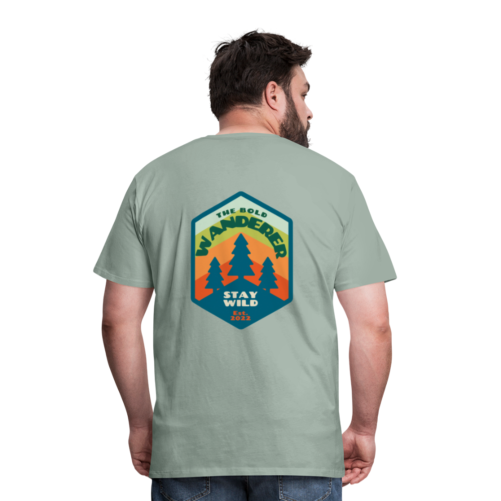 Men's Premium T-Shirt - steel green