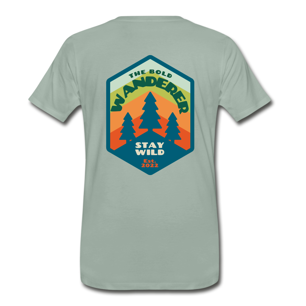 Men's Premium T-Shirt - steel green