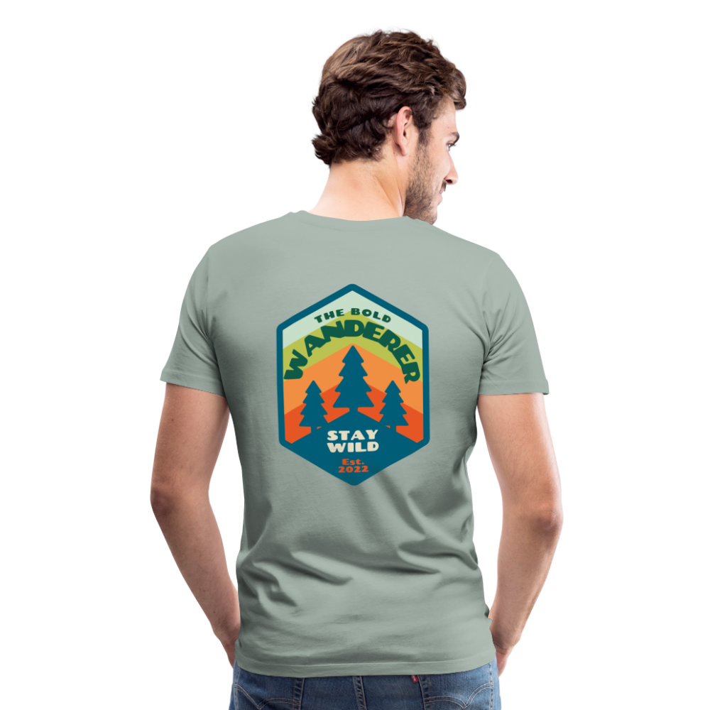 Men's Premium T-Shirt - steel green