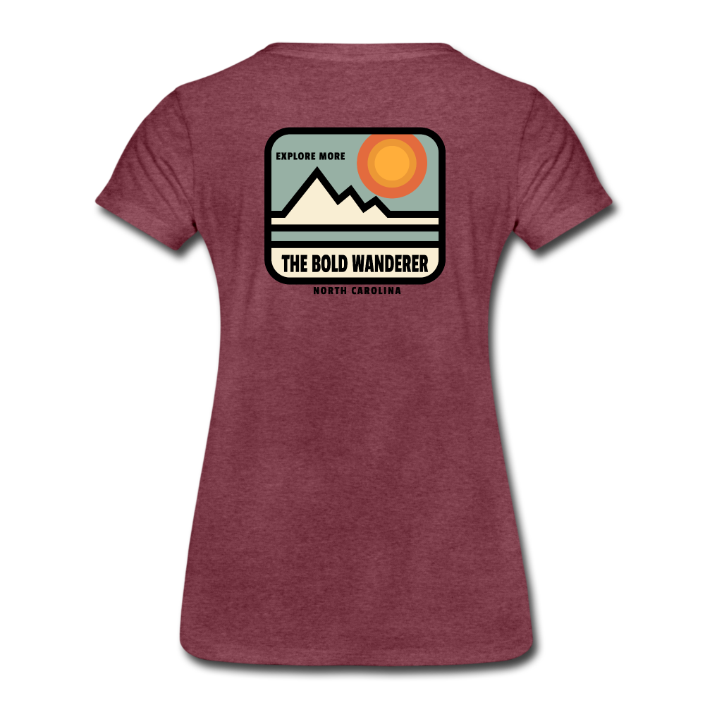 Women’s Premium T-Shirt - heather burgundy