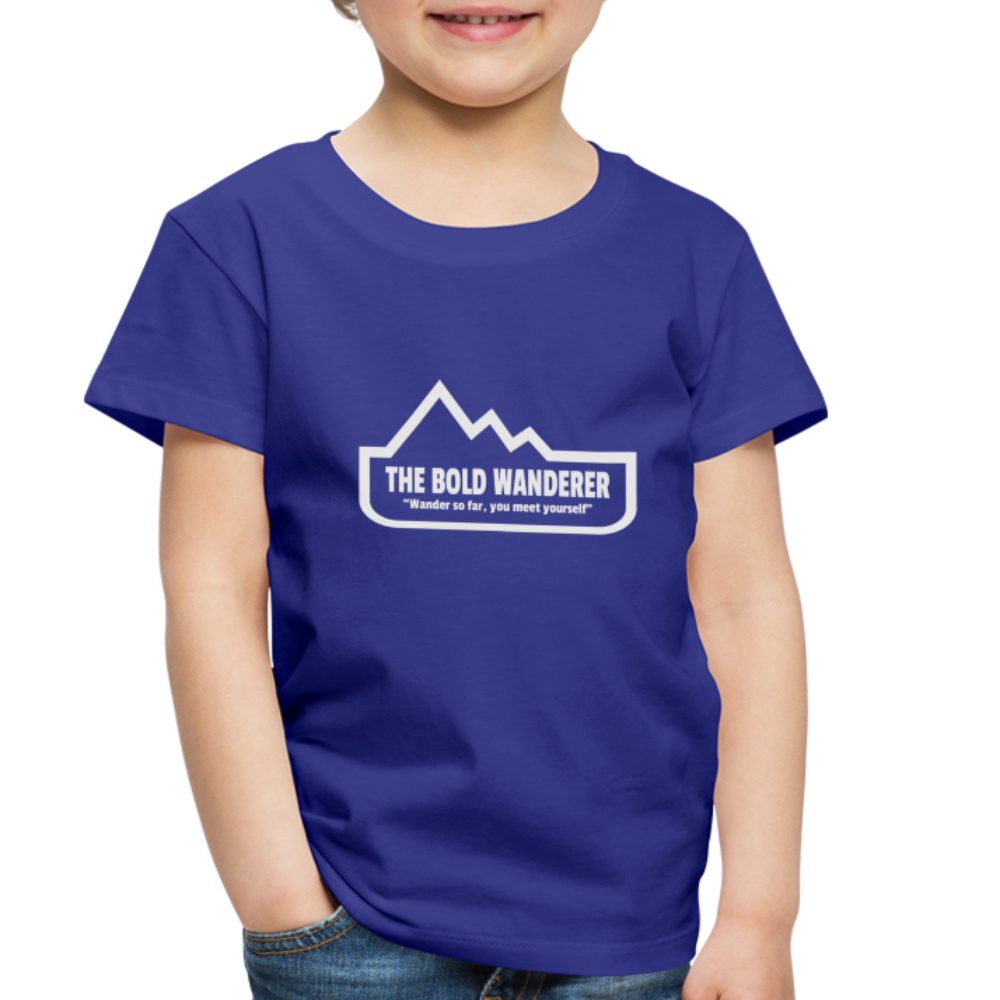 Toddler Bold T-Shirt - royal blue
