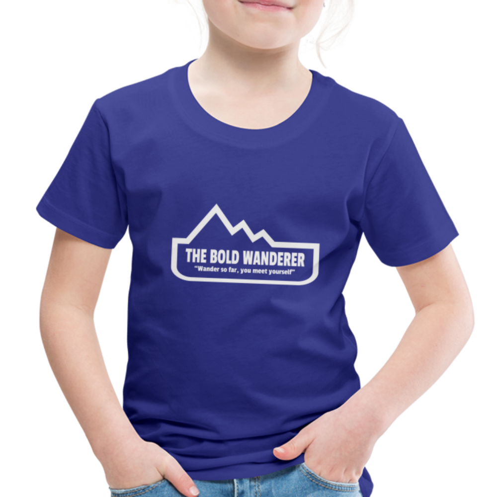 Toddler Bold T-Shirt - royal blue