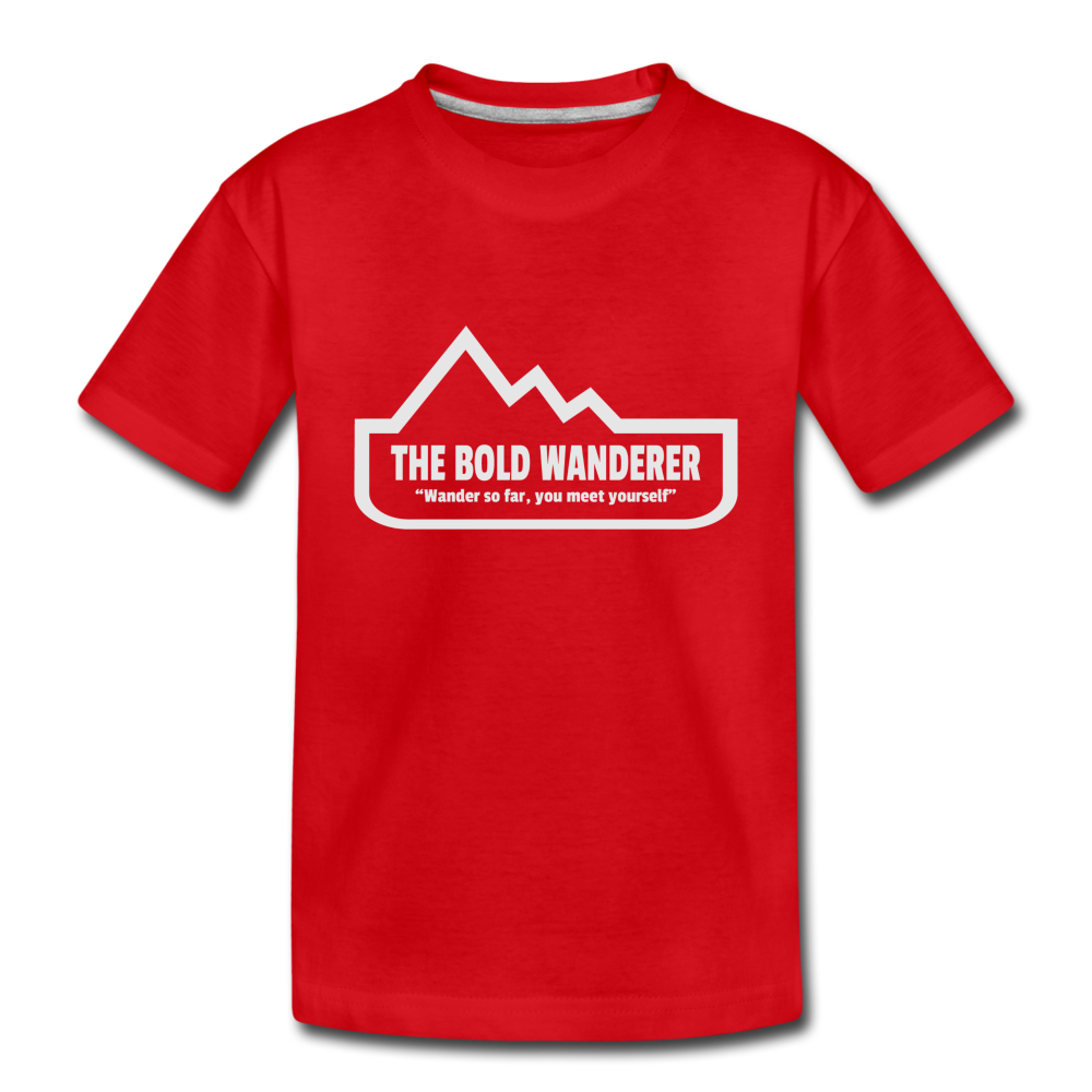 Toddler Bold T-Shirt - red