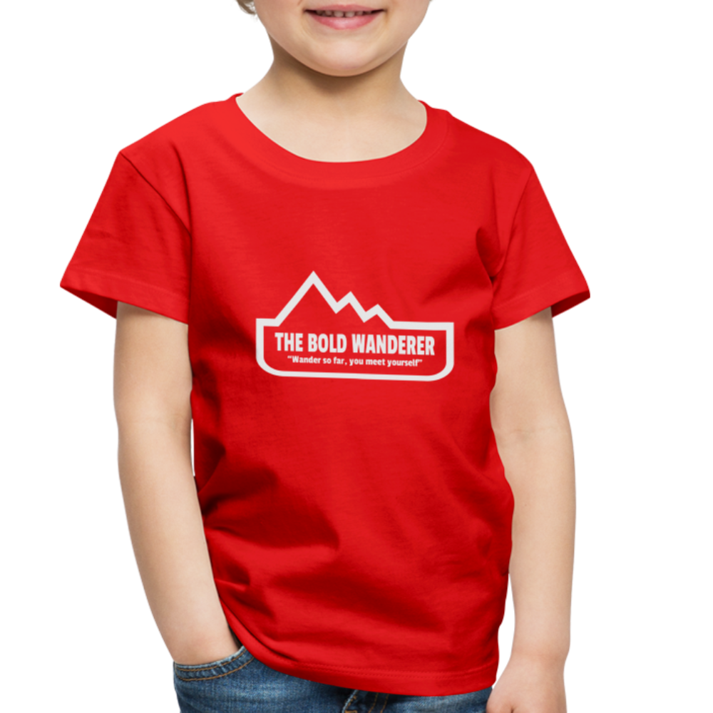 Toddler Bold T-Shirt - red