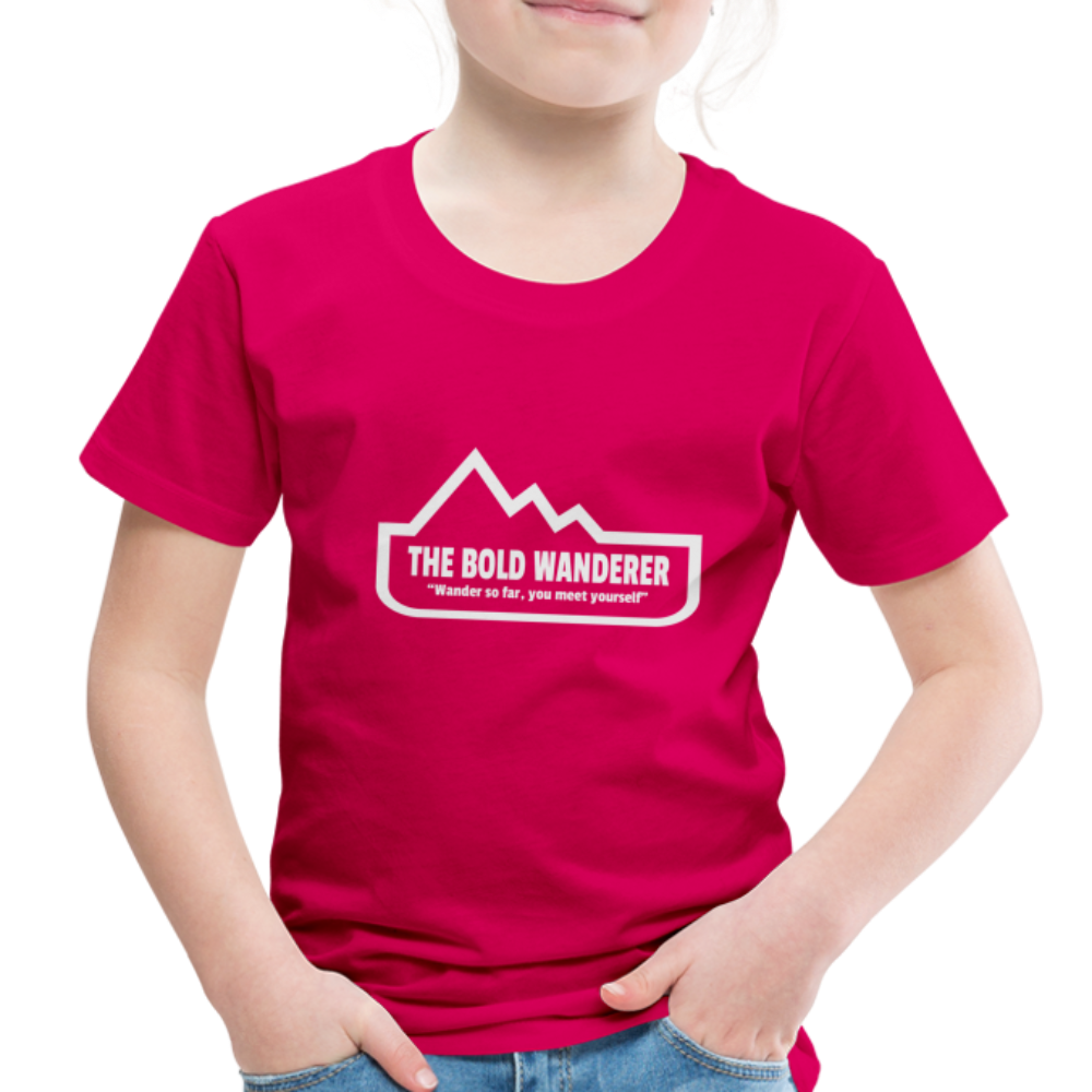 Toddler Bold T-Shirt - dark pink