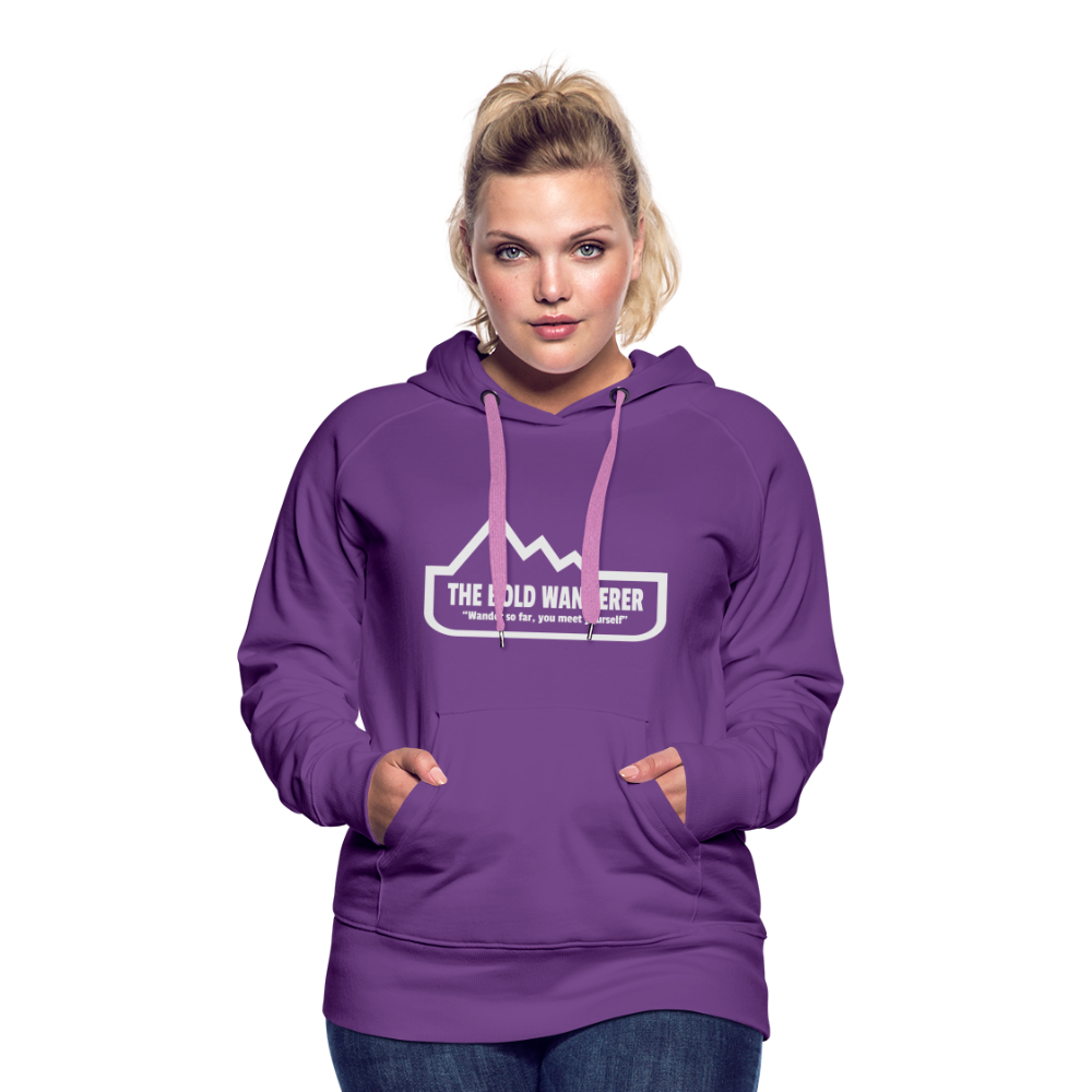 Women’s Bold Hoodie - purple