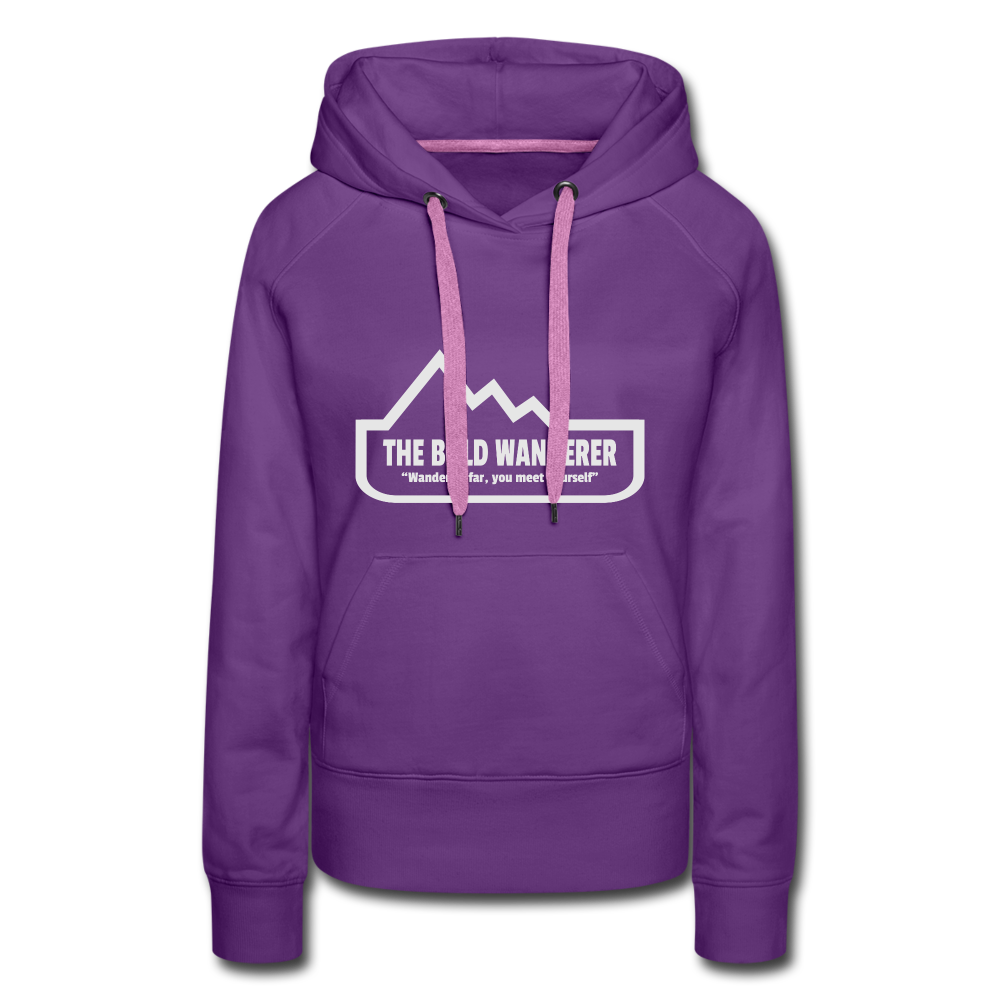 Women’s Bold Hoodie - purple