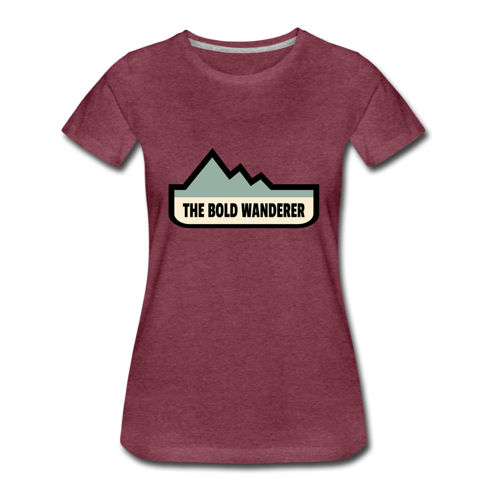 Women’s Bold T-Shirt - heather burgundy