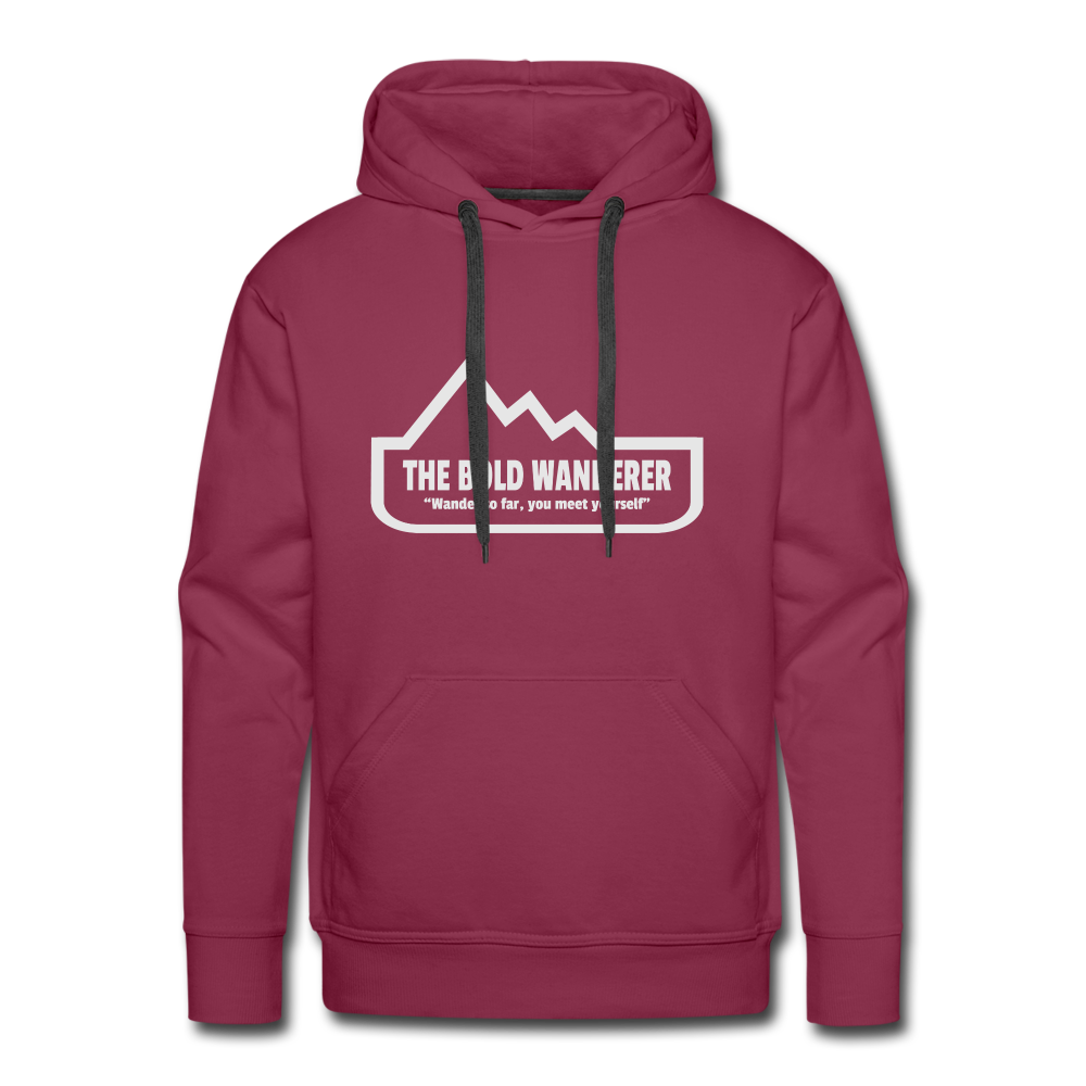 Bold Hoodie - burgundy