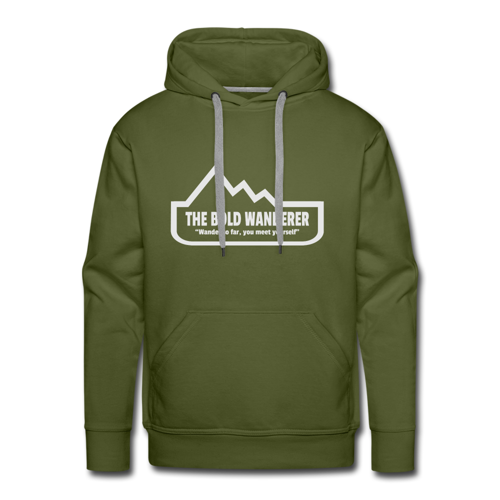 Bold Hoodie - olive green