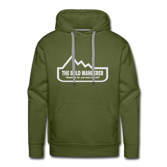 Bold Hoodie - olive green