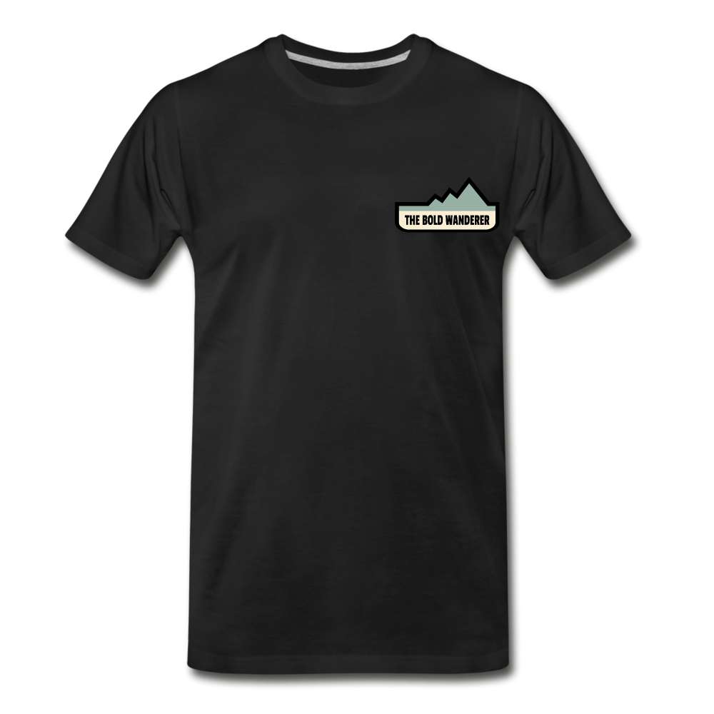 Bold Lake Mountains Tee - black