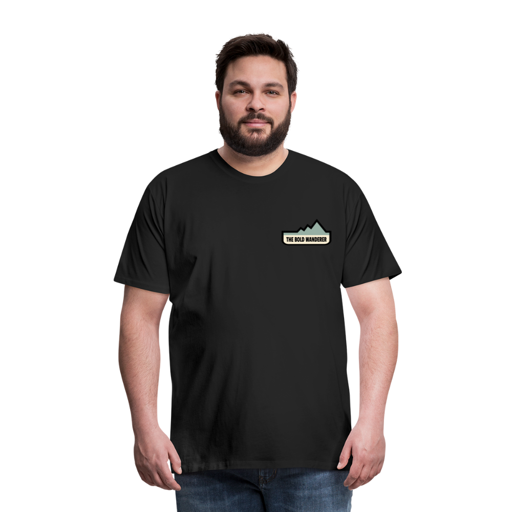 Bold Lake Mountains Tee - black