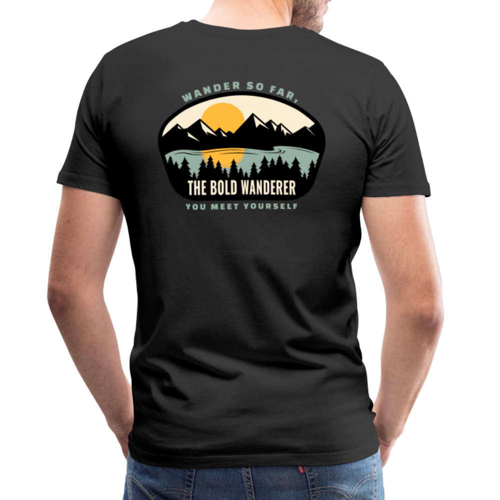 Bold Lake Mountains Tee - black