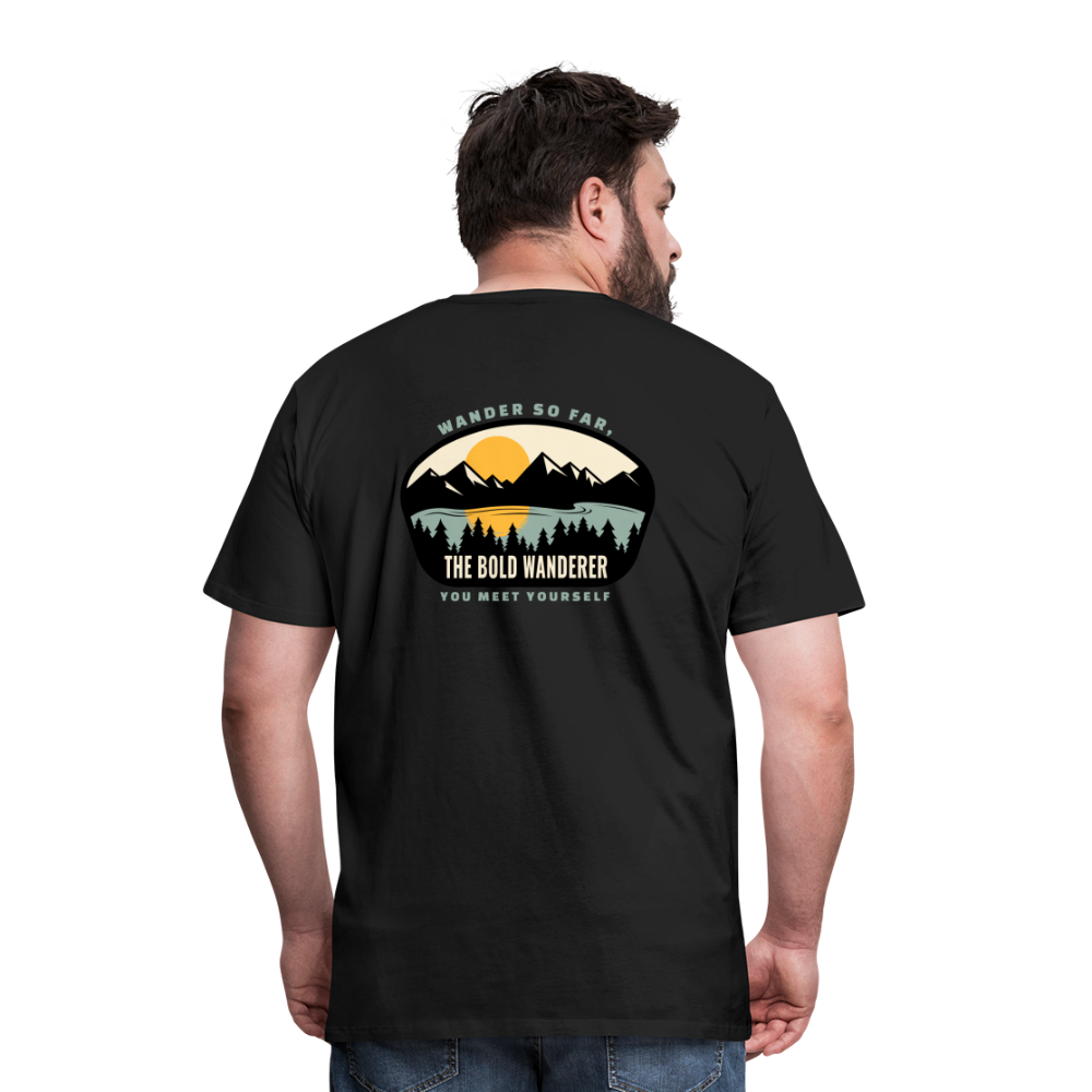 Bold Lake Mountains Tee - black