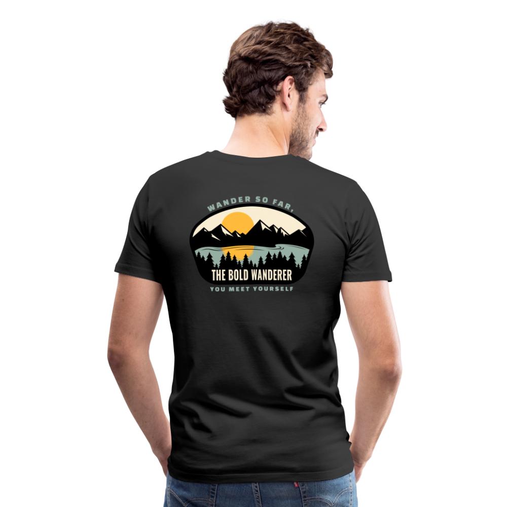 Bold Lake Mountains Tee - black