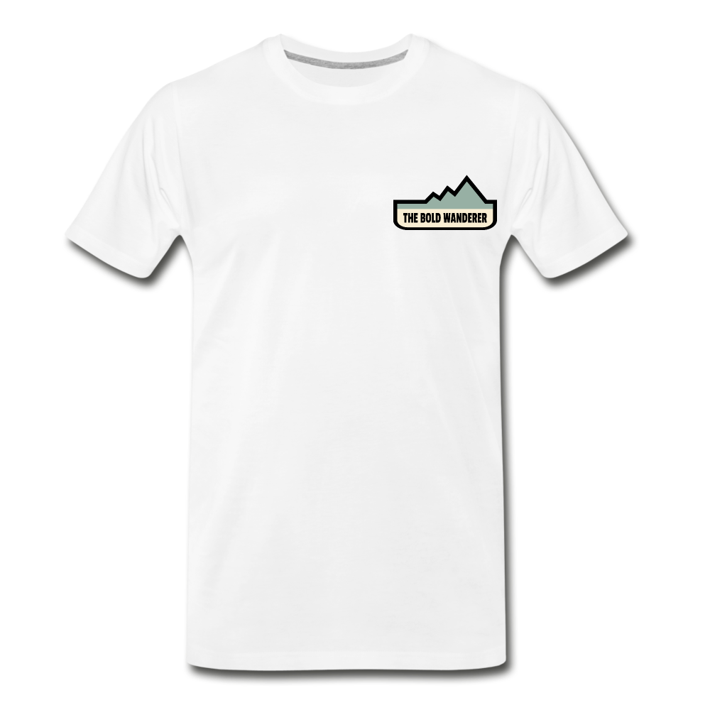 Bold Explore More Tee - white